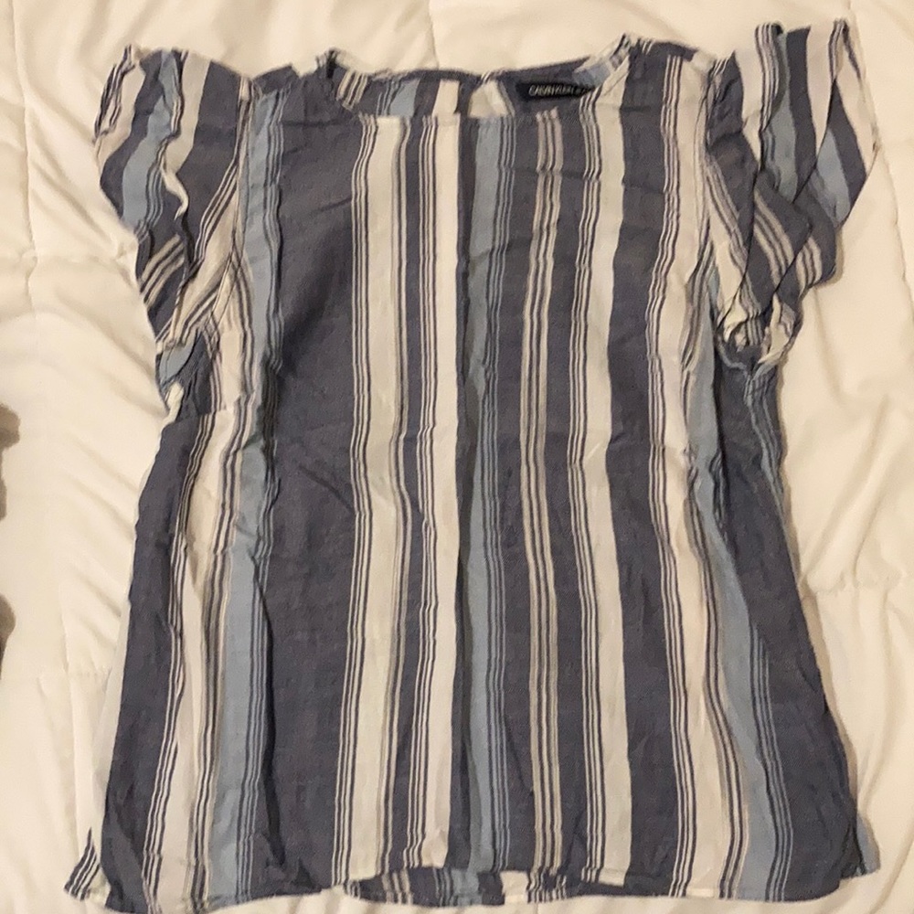 Calvin Klein short sleeve blouse size M